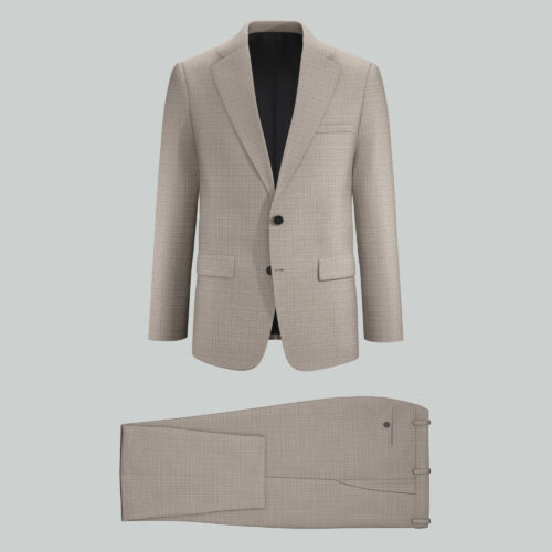 Beige solid 3 harness stretch