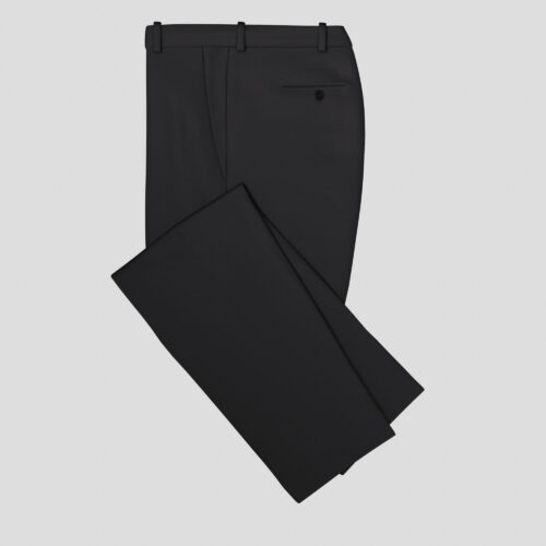 Black solid 3 harness stretch